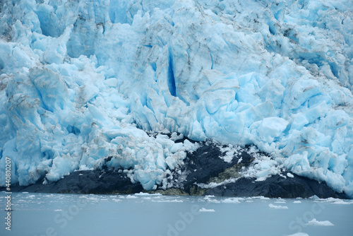 blue glacier in alaska
