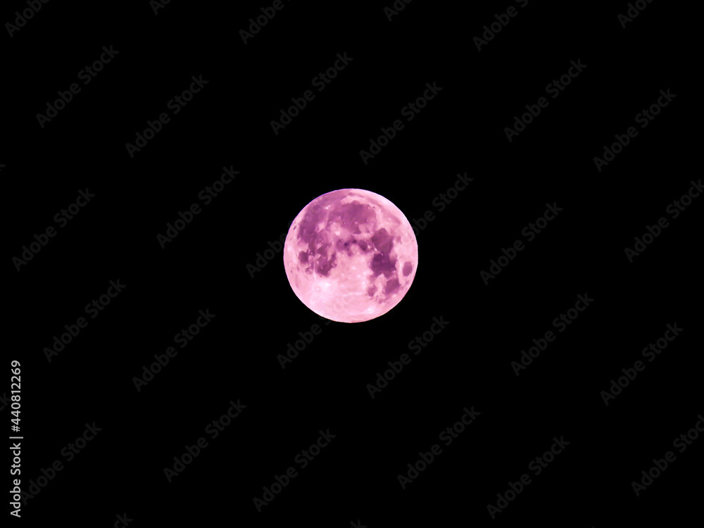 Obraz premium full moon rising