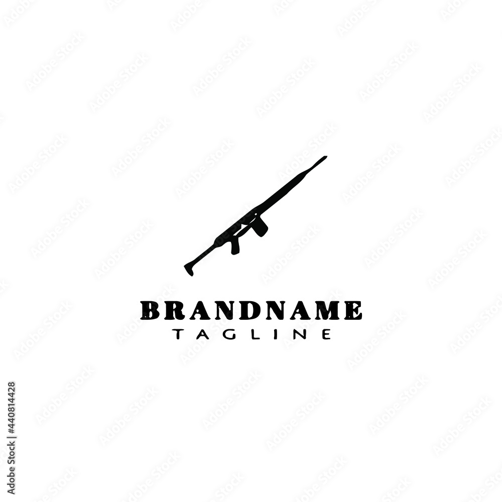gun design logo template icon vector illustration gun design logo template icon vector illustration