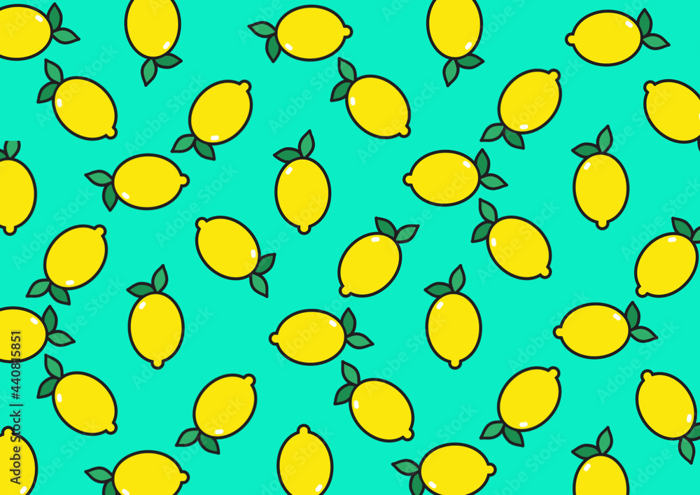seamless pattern with lemons seamless pattern with lemons