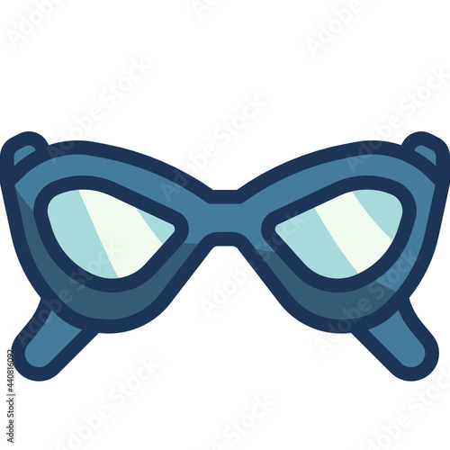 sunglasses two tone icon