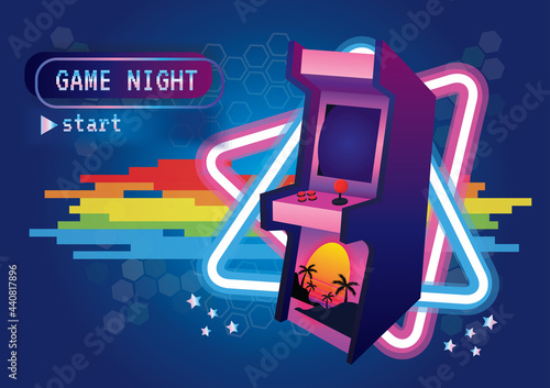 Game zone game icon background vector