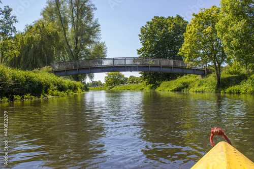 Niers River, Lower Rhine Region, Germany photo