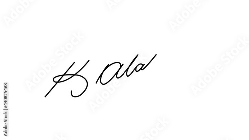 Ataturk signature photo