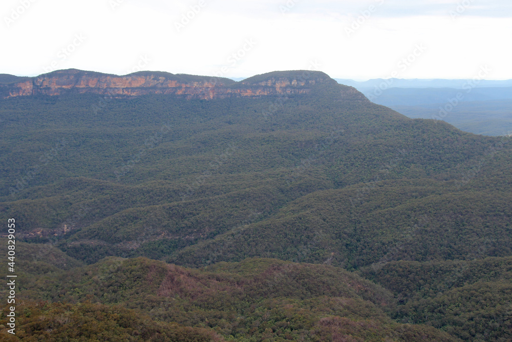 Naklejka premium echo point at blue mountains (australia)