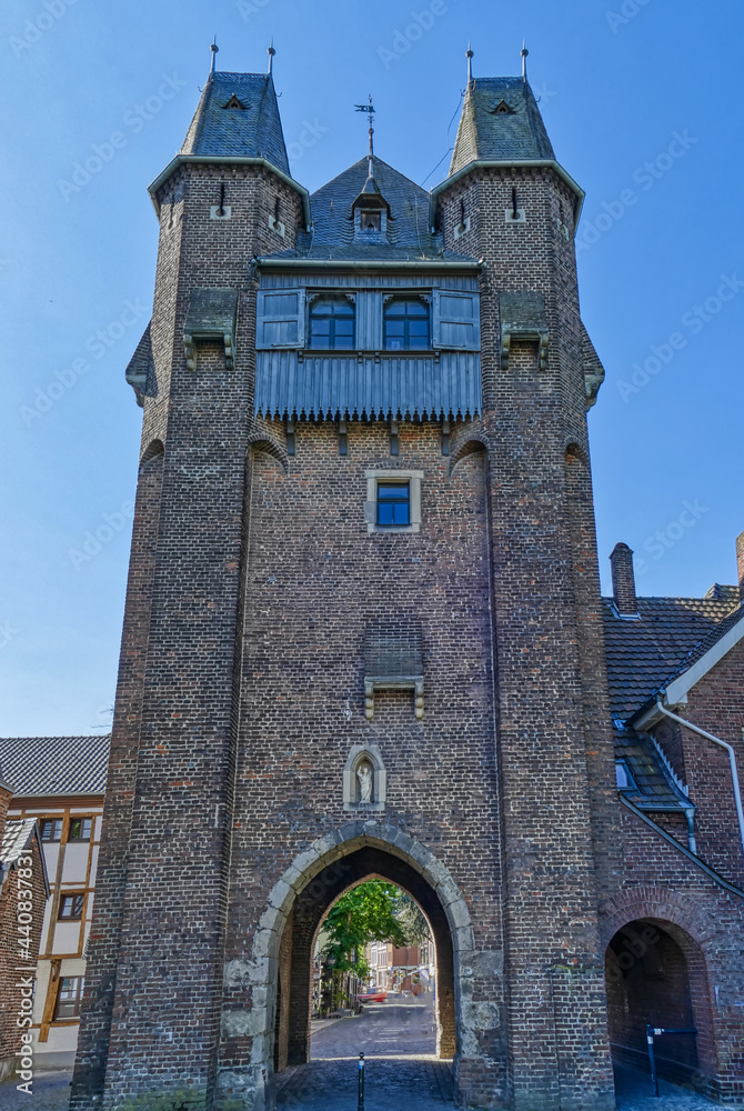 Historisches Stadttor in der Stadtmauer von Kempen