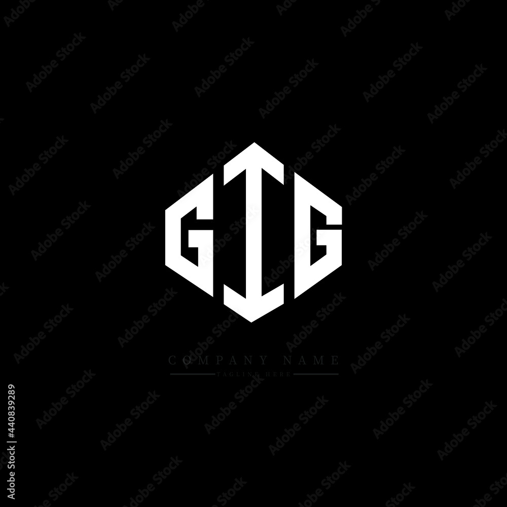 GIG letter logo design with polygon shape. GIG polygon logo monogram. GIG cube logo design. GIG hexagon vector logo template white and black colors. GIG monogram, GIG business and real estate logo. GIG letter logo design with polygon shape. GIG polygon logo monogram. GIG cube logo design. GIG hexagon vector logo template white and black colors. GIG monogram, GIG business and real estate logo.