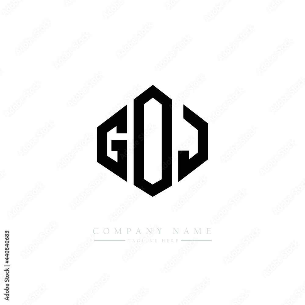 GOJ letter logo design with polygon shape. GOJ polygon logo monogram. GOJ cube logo design. GOJ hexagon vector logo template white and black colors. GOJ monogram, GOJ business and real estate logo. GOJ letter logo design with polygon shape. GOJ polygon logo monogram. GOJ cube logo design. GOJ hexagon vector logo template white and black colors. GOJ monogram, GOJ business and real estate logo.