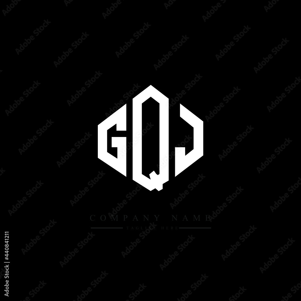 GQJ letter logo design with polygon shape. GQJ polygon logo monogram. GQJ cube logo design. GQJ hexagon vector logo template white and black colors. GQJ monogram, GQJ business and real estate logo. GQJ letter logo design with polygon shape. GQJ polygon logo monogram. GQJ cube logo design. GQJ hexagon vector logo template white and black colors. GQJ monogram, GQJ business and real estate logo.