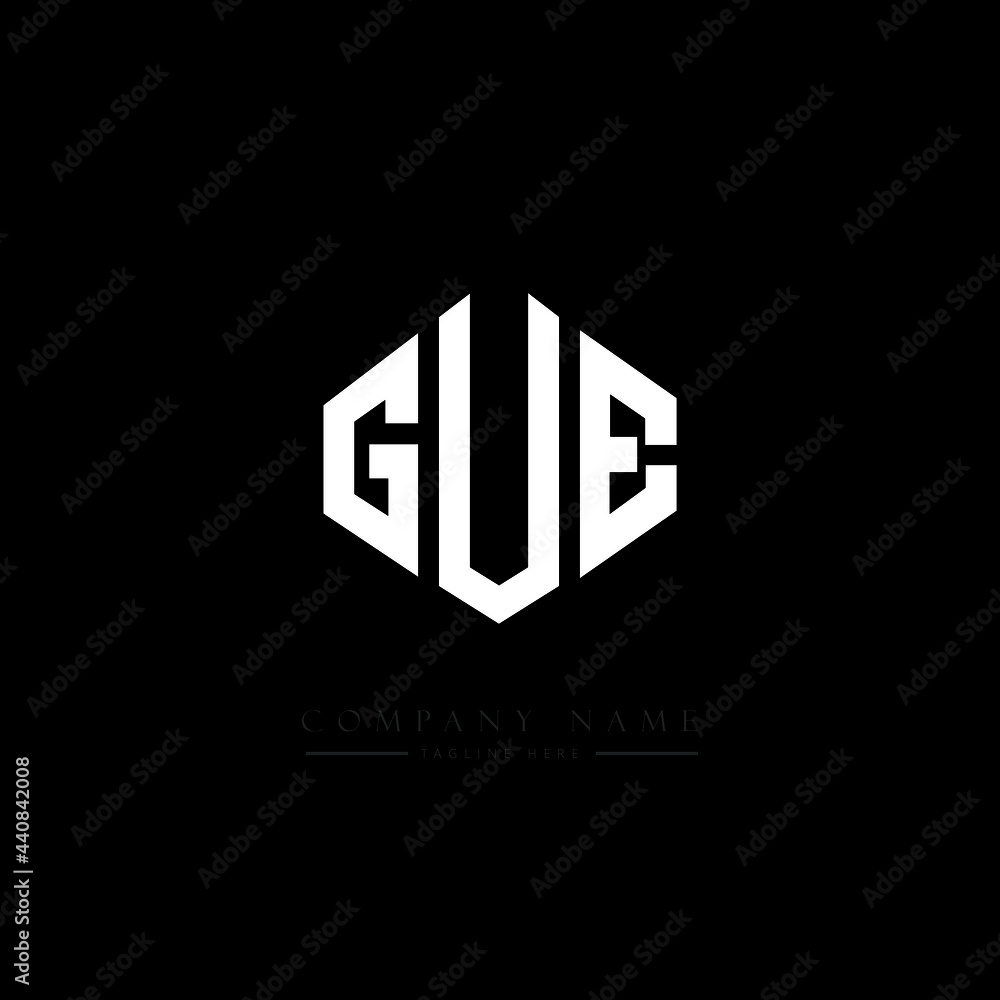 GUE letter logo design with polygon shape. GUE polygon logo monogram. GUE cube logo design. GUE hexagon vector logo template white and black colors. GUE monogram, GUE business and real estate logo. GUE letter logo design with polygon shape. GUE polygon logo monogram. GUE cube logo design. GUE hexagon vector logo template white and black colors. GUE monogram, GUE business and real estate logo.