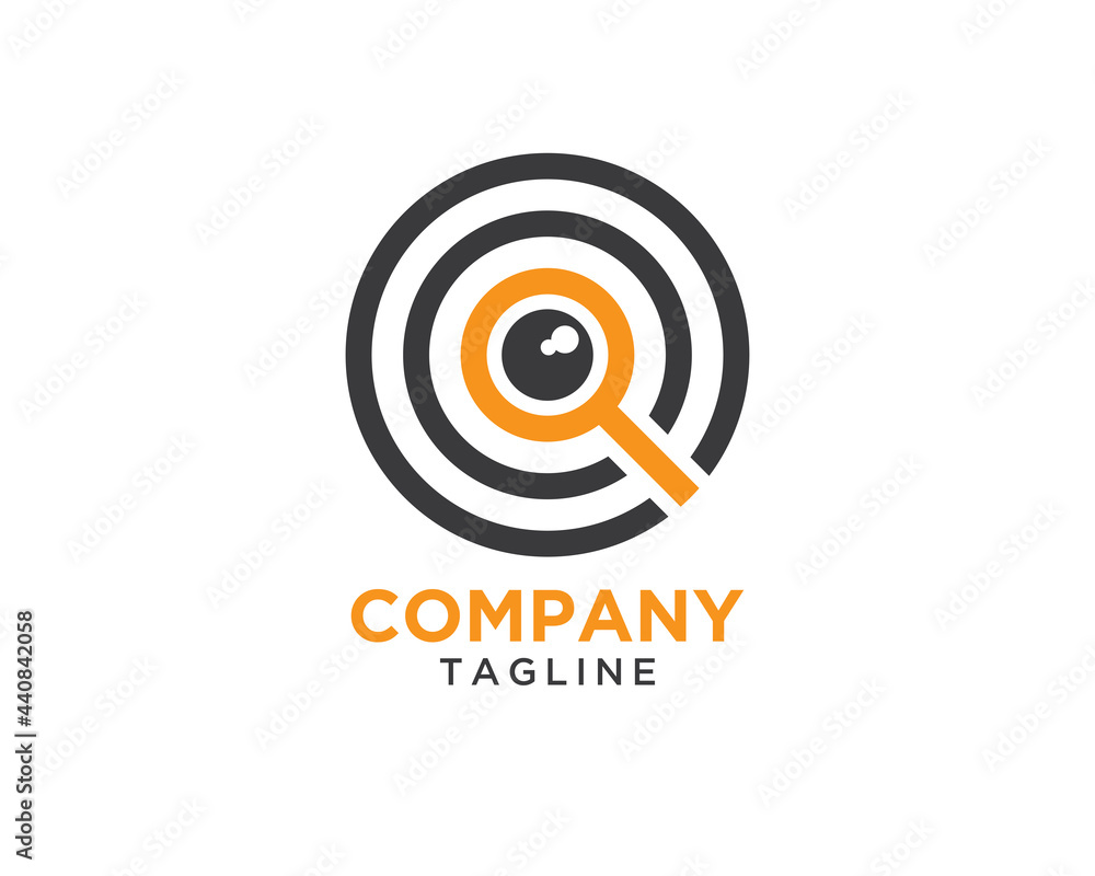 target logo vector creative design template