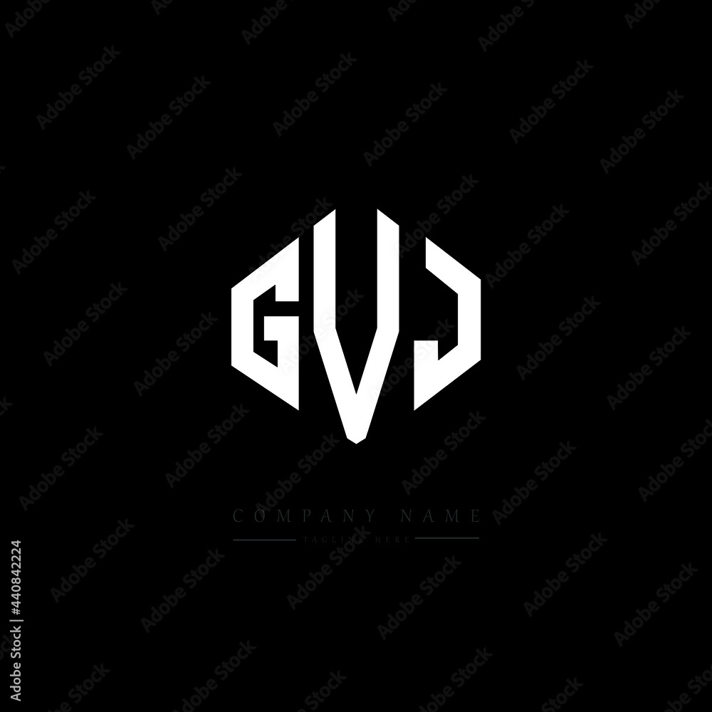 GVJ letter logo design with polygon shape. GVJ polygon logo monogram. GVJ cube logo design. GVJ hexagon vector logo template white and black colors. GVJ monogram, GVJ business and real estate logo. GVJ letter logo design with polygon shape. GVJ polygon logo monogram. GVJ cube logo design. GVJ hexagon vector logo template white and black colors. GVJ monogram, GVJ business and real estate logo.