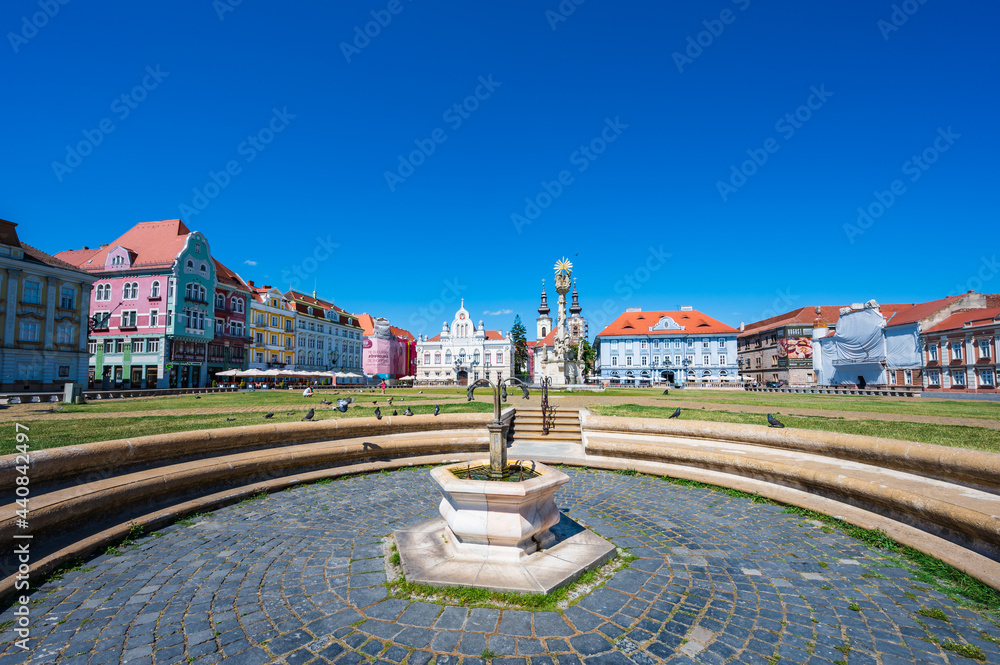 Piata Unirii in Timisoara - Romania