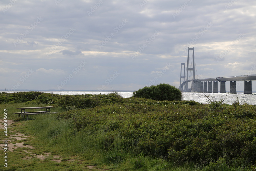 The Öresund Bridge Connection from Sweden to Denmark via the Baltic Sea 

