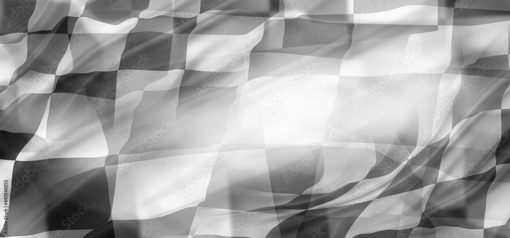 Obraz premium Checkered racing flag