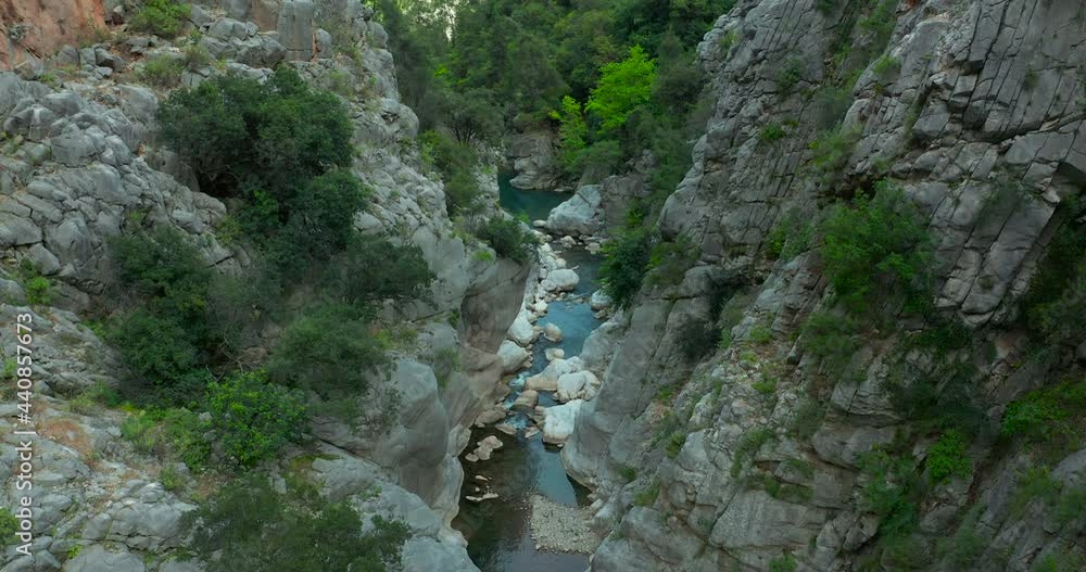 Aerial shot of the epic Goynuk Canyon in Kemer, Turkey. Aerial shot of the epic Goynuk Canyon in Kemer, Turkey.