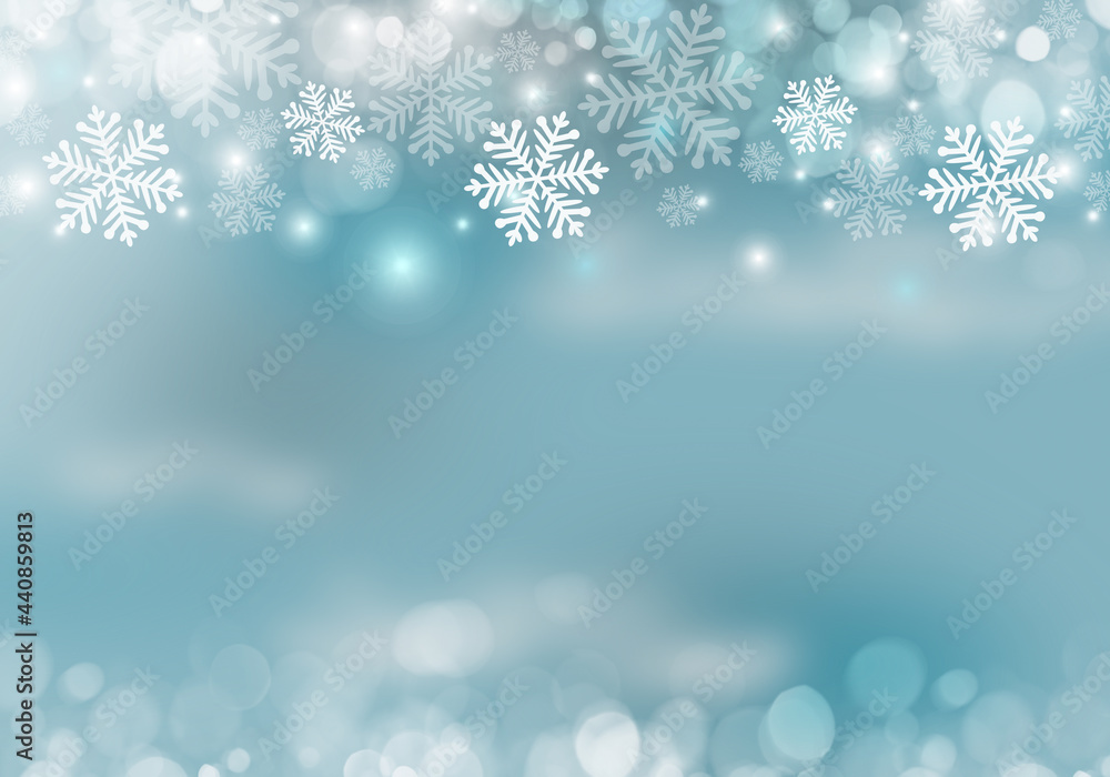 Abstract winter background.Christmas illustration.