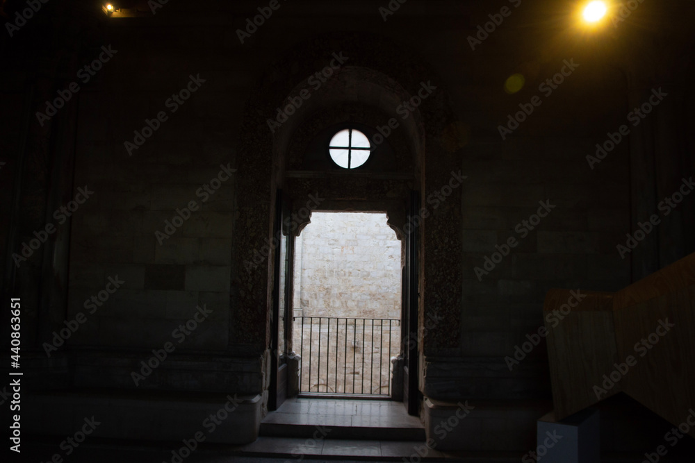 Fototapeta premium light through the window