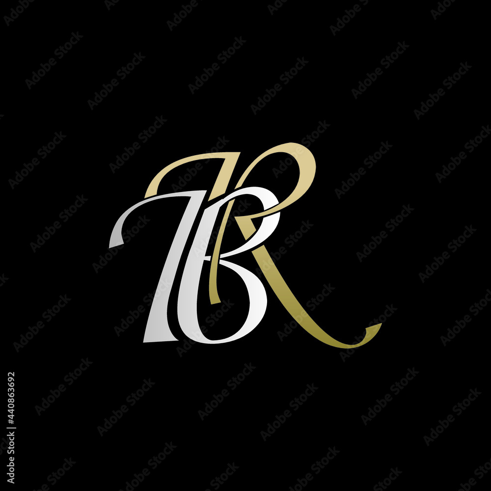 br luxury logo design vector icon symbol br luxury logo design vector icon symbol