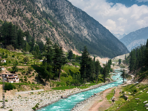 Beautiful Swat River photo