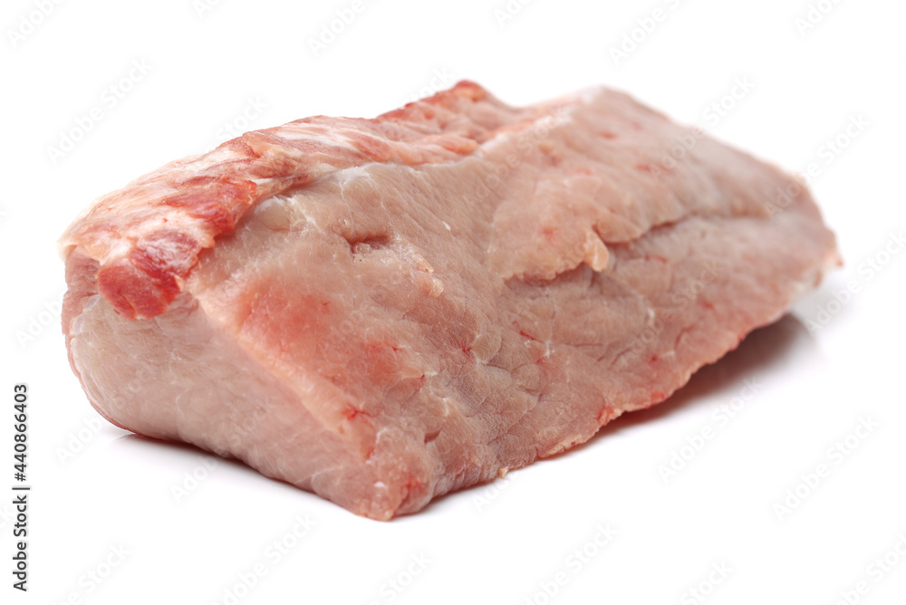Pork Tenderloin on the white background Pork Tenderloin on the white background