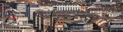 Geneva rooftops