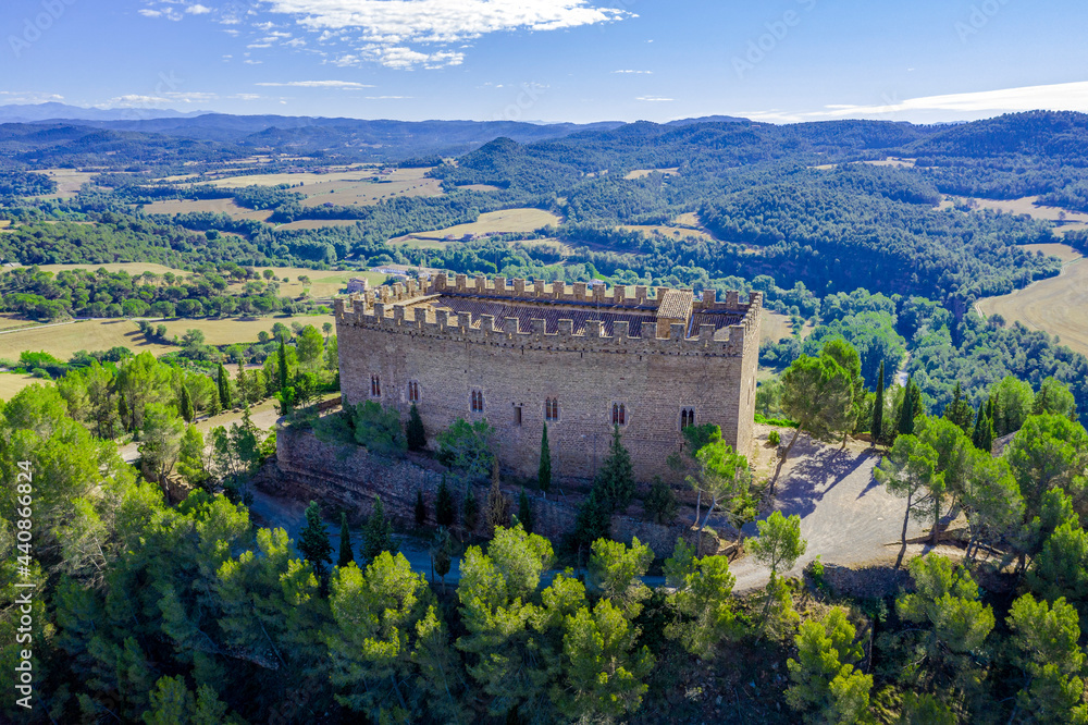 Balsareny Castle in Catalonia, Spain