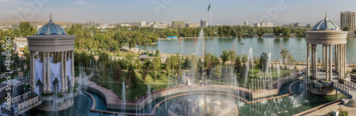 Dushanbe panorama photo