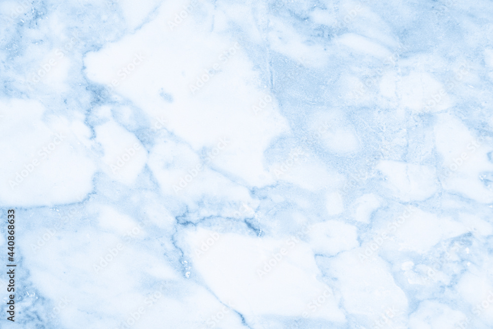 Fototapeta premium Marble granite blue background wall surface white pattern graphic abstract light elegant gray for do floor ceramic counter texture stone slab smooth tile silver natural for interior decoration.