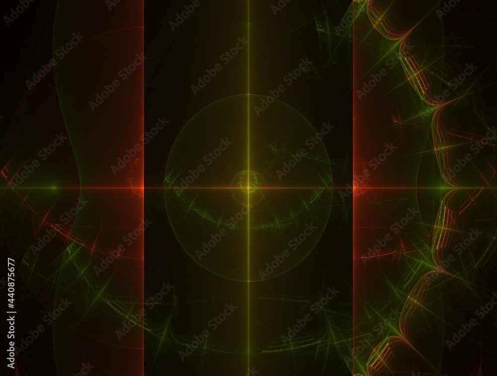Obraz premium Imaginatory fractal background generated Image