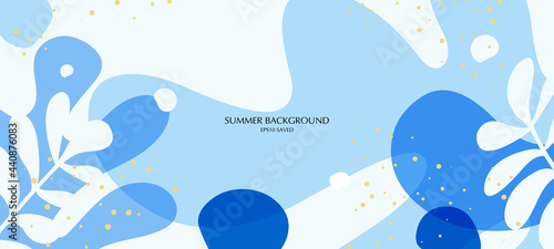 summer background, tropical summer