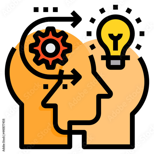 Intelligence Agent filled outline icon
