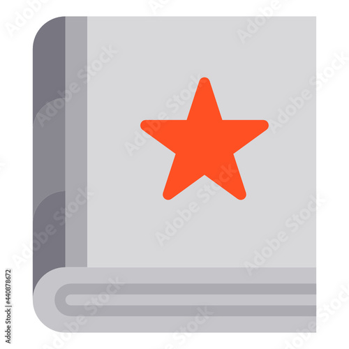 Rating flat icon