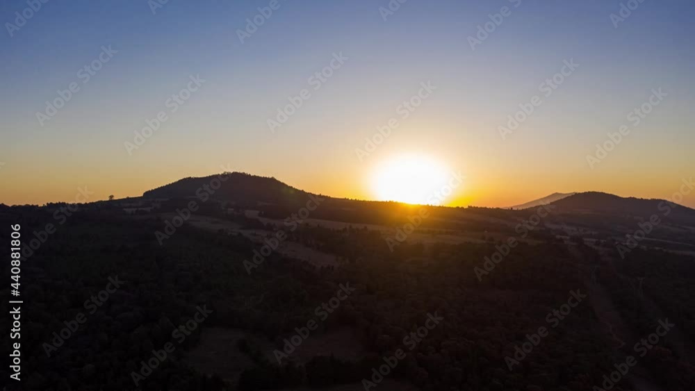 Chasing the sunset in the mountains. Chasing the sunset in the mountains.