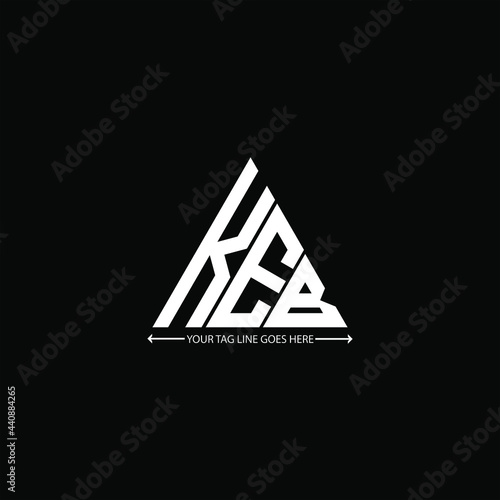 KEB letter logo creative design. KEB unique design
