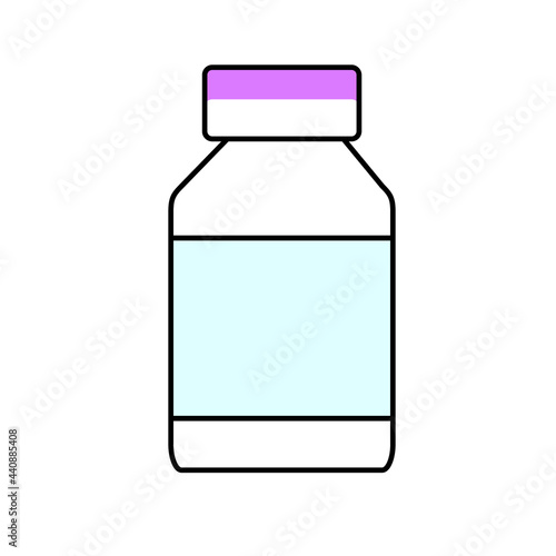 ワクチンのイラスト COVID-19 vaccine mRNA