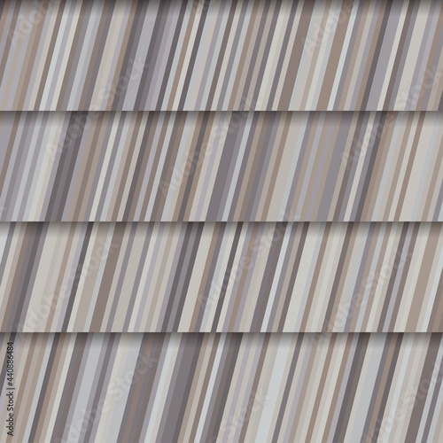 An Abstract Taupe And Grey Metalline Texture, Striped Fabric Pattern