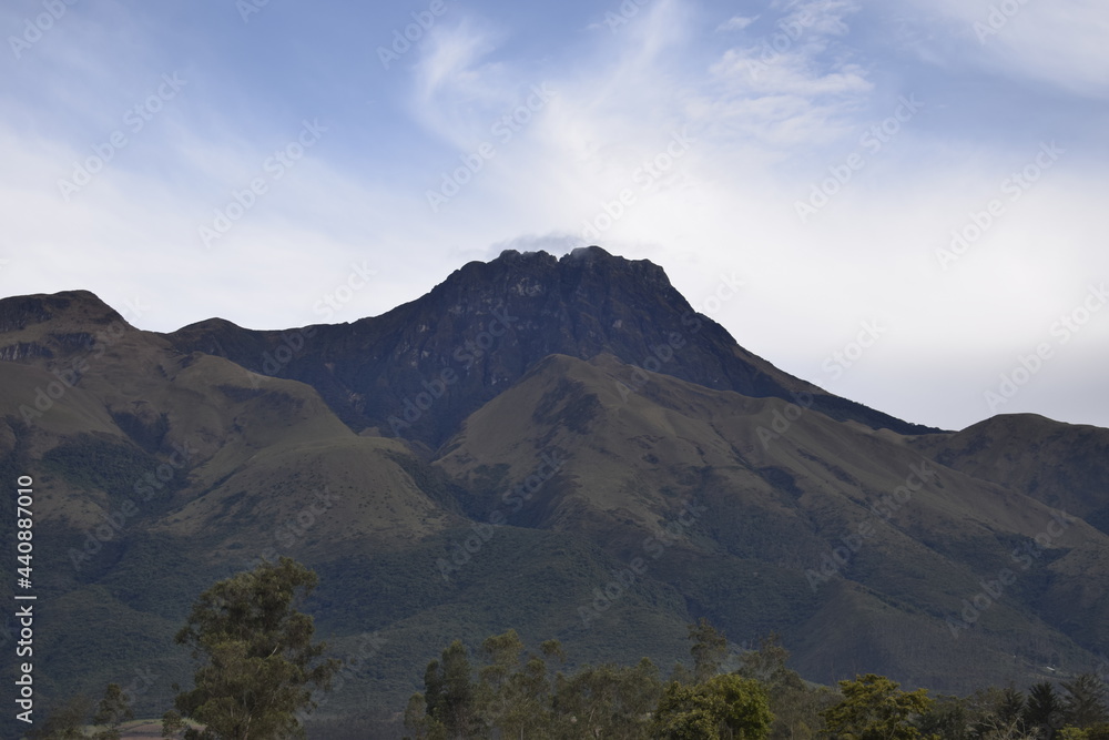Ibarra mountain ecuador 