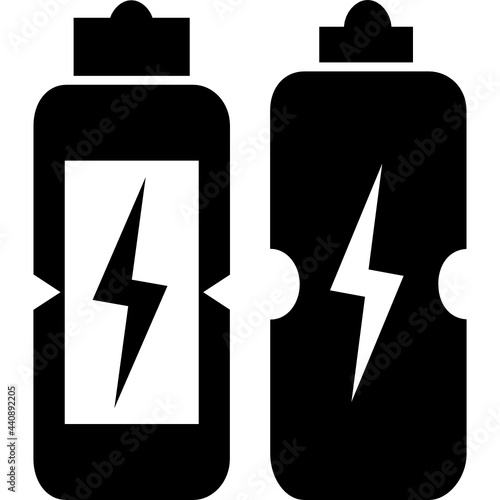 energy drink glyph icon