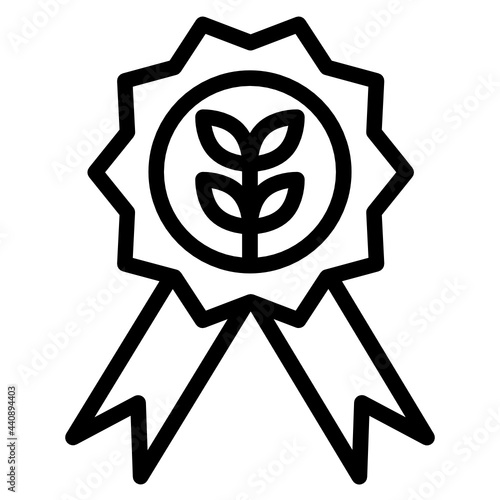 ecobag line icon