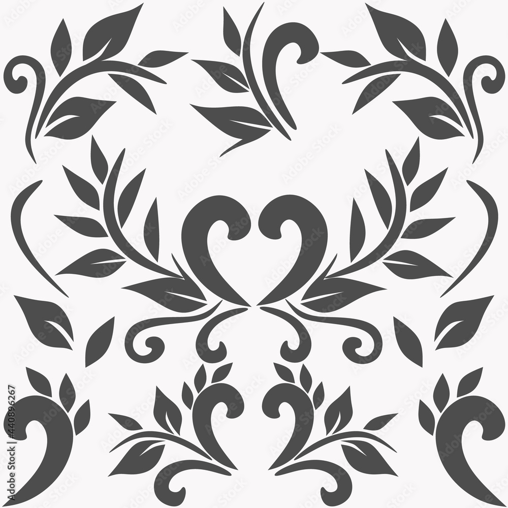 Fototapeta premium beautiful vintage vector for background
