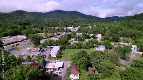 Suburbs and Housing in Black Mountain NC, Black Mountain North Carolina shot in 5.4 k photo