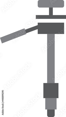 monopod flat icon