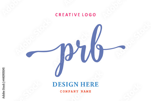 PRB lettering logo is simple, easy to understand and authoritative