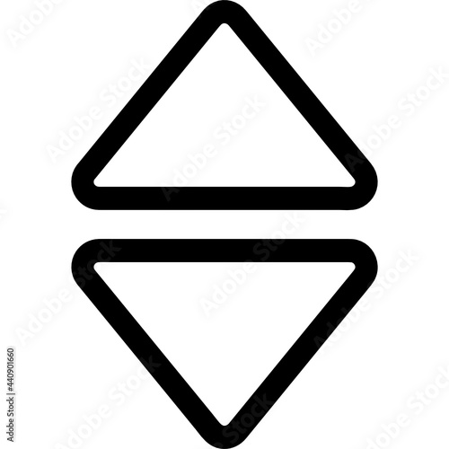 sort icon vector