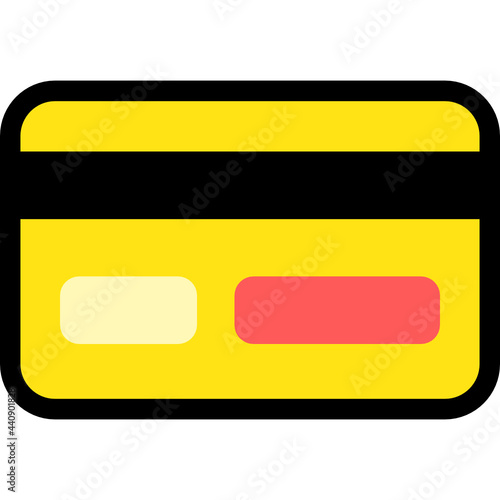 credit card icon vector