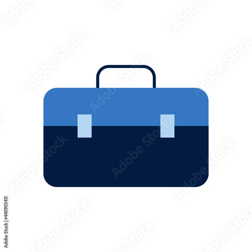 repair toolbox icon in color icon, isolated on white background