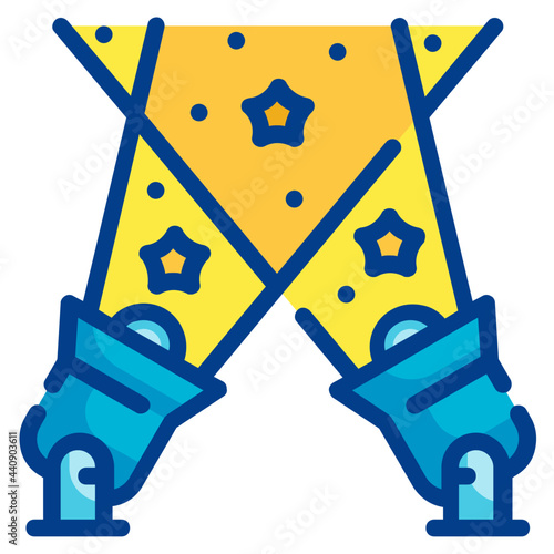 spotlight line icon