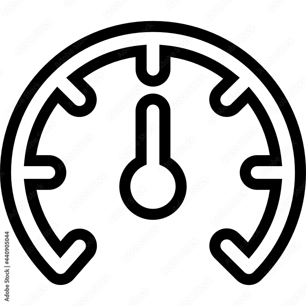 speedometer icon vector speedometer icon vector