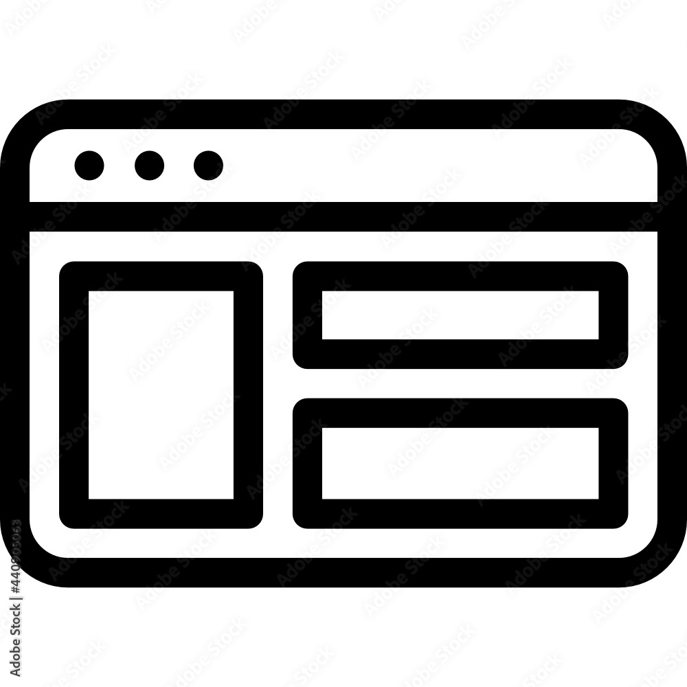 website icon vector website icon vector